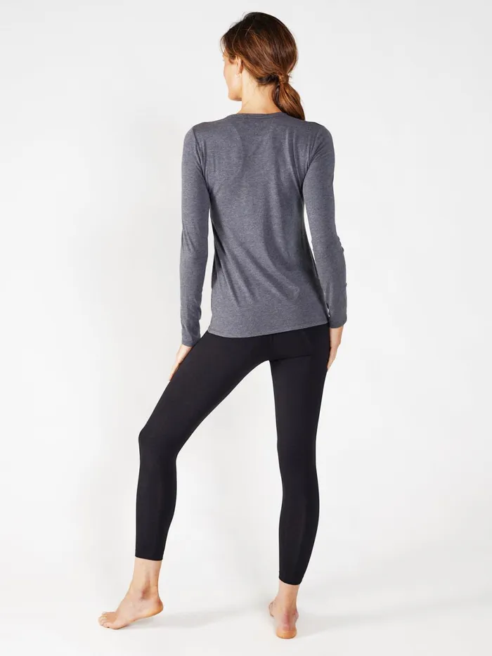 Women NOLA Long Sleeve TShirt Tasc Performance Yoga Studio