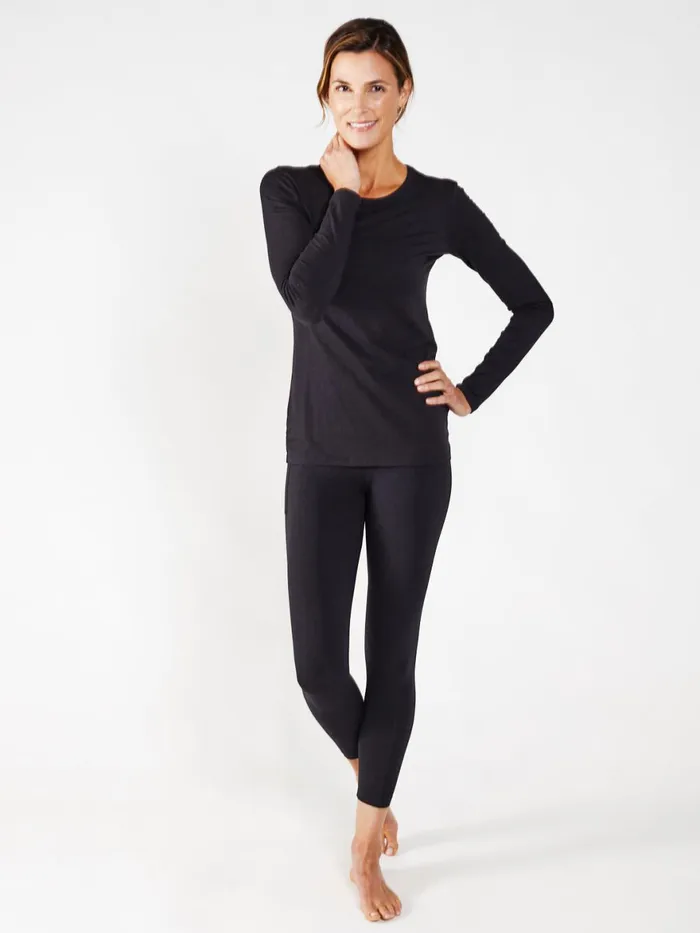 Women NOLA Long Sleeve TShirt Tasc Performance Yoga Studio