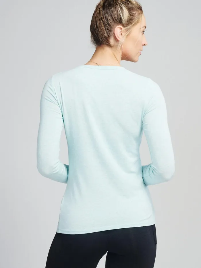 Women NOLA Long Sleeve TShirt Tasc Performance Yoga Studio