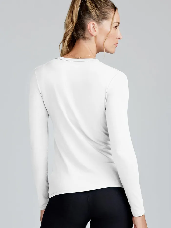 Women NOLA Long Sleeve TShirt Tasc Performance Yoga Studio