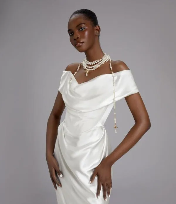Women Nova Cocotte Pearl White Viviennewestwood Bridal