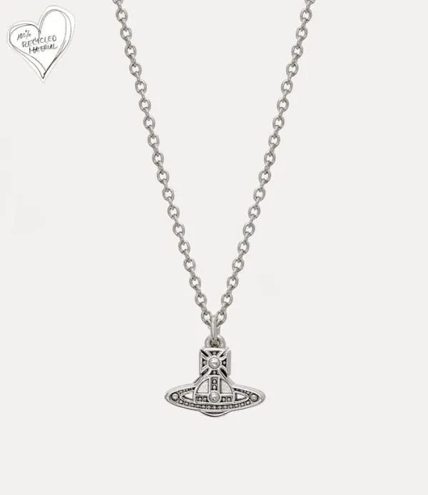Women Oslo Pendant Necklace Silver Viviennewestwood Necklaces