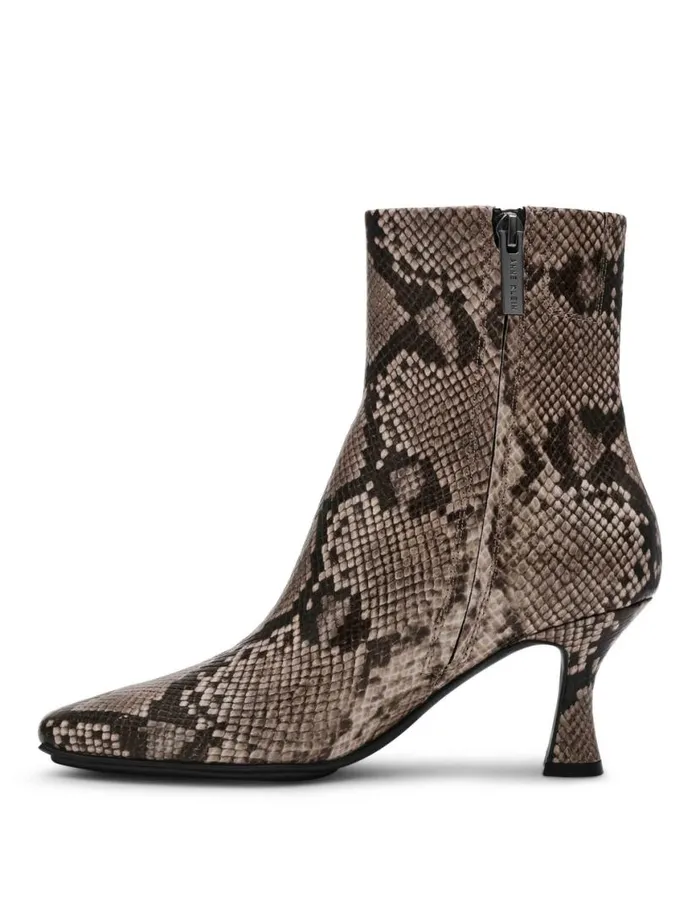 Women Pablo Bootie Blackwhite Snake Anne Klein Boots