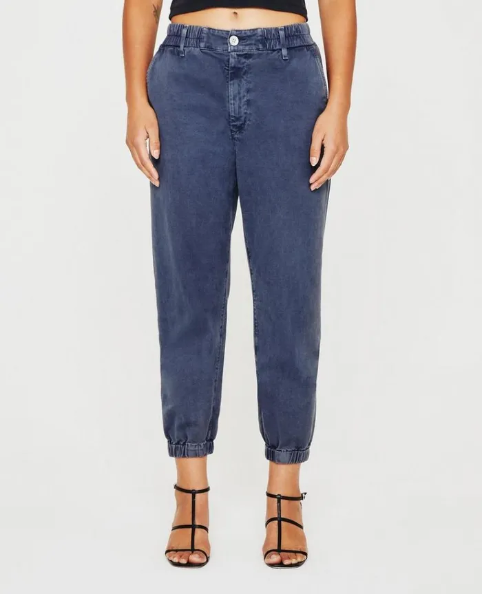 Women Pants AG Jeans Caden Jogger Sulfur Bohemian Blue Women Pants AG Jeans Caden Jogger Sulfur Bohemian Blue