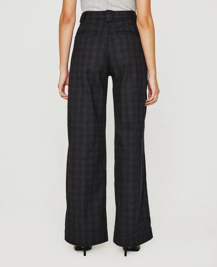 Women Pants AG Jeans Deven Small Rue Maroon Multi Women Pants AG Jeans Deven Small Rue Maroon Multi