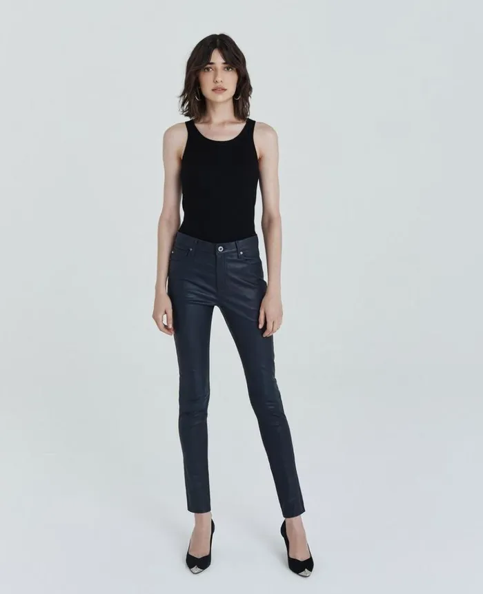 Women Pants AG Jeans Farrah Skinny Deep Trenches Women Pants AG Jeans Farrah Skinny Deep Trenches