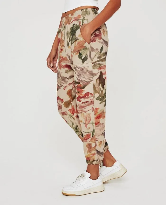 Women Pants AG Jeans Nova Sweatpant Garden Camo Neutral Multi Women Pants AG Jeans Nova Sweatpant Garden Camo Neutral Multi