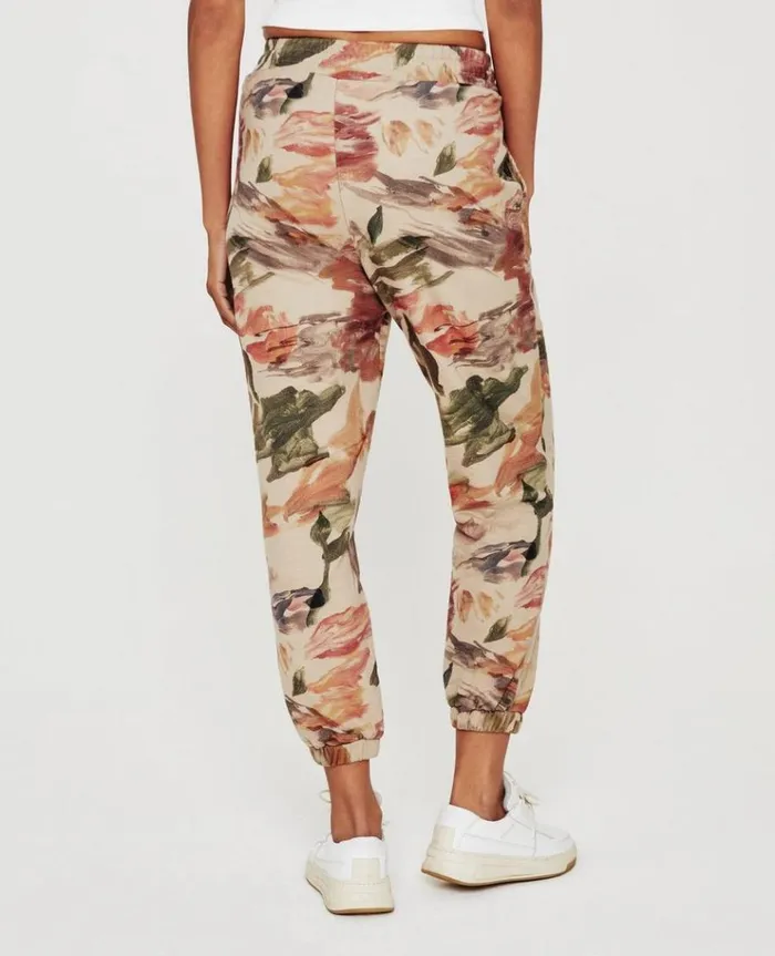Women Pants AG Jeans Nova Sweatpant Garden Camo Neutral Multi Women Pants AG Jeans Nova Sweatpant Garden Camo Neutral Multi