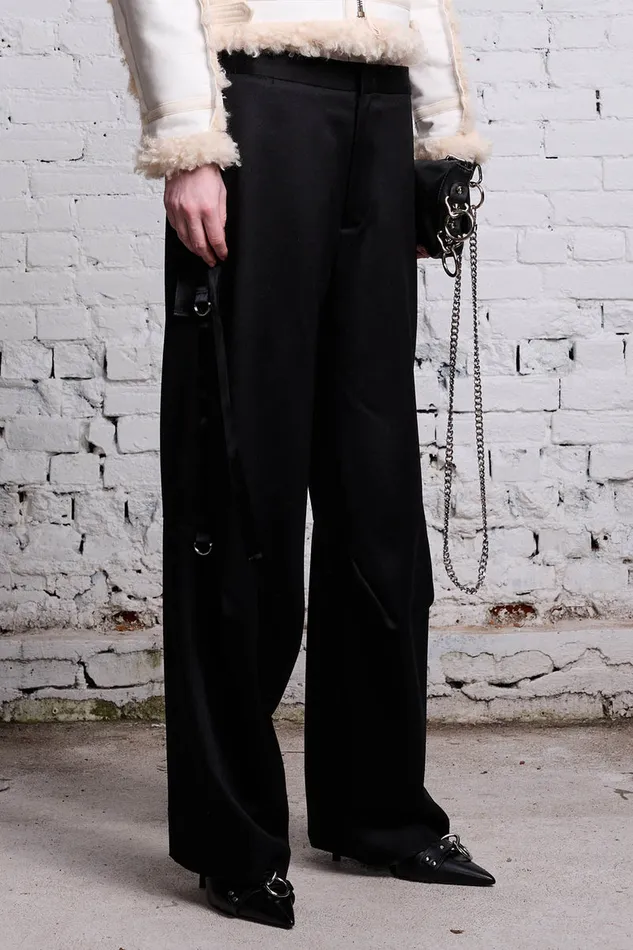 Women Pants and Shorts R13 Articulated Tuxedo Trouser 8211 Black