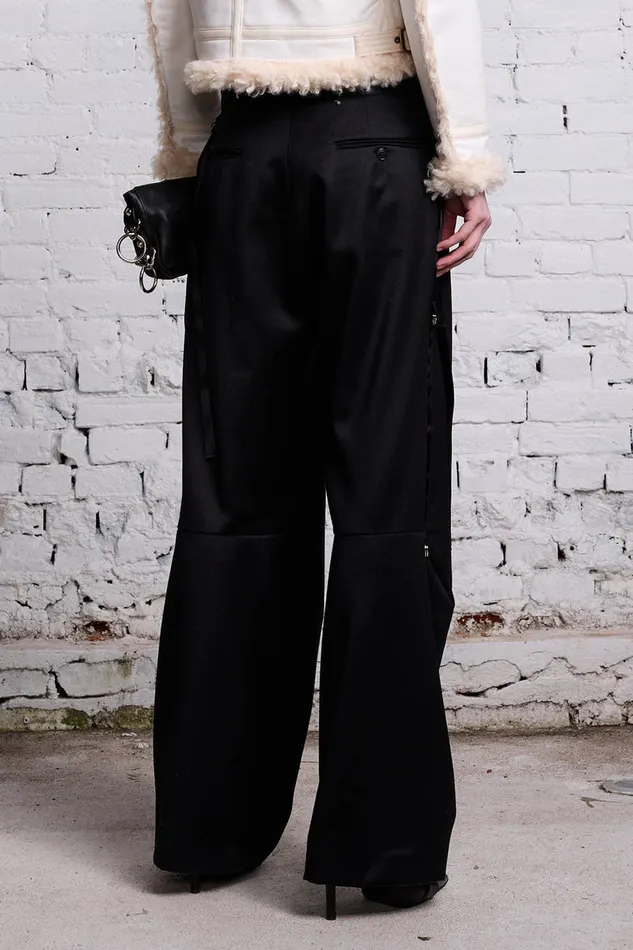 Women Pants and Shorts R13 Articulated Tuxedo Trouser 8211 Black