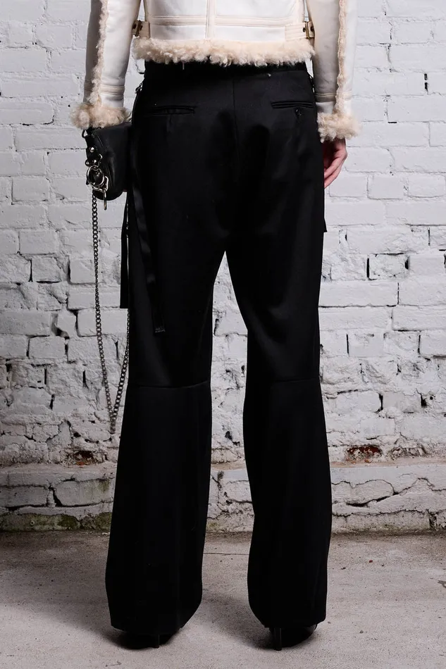 Women Pants and Shorts R13 Articulated Tuxedo Trouser 8211 Black