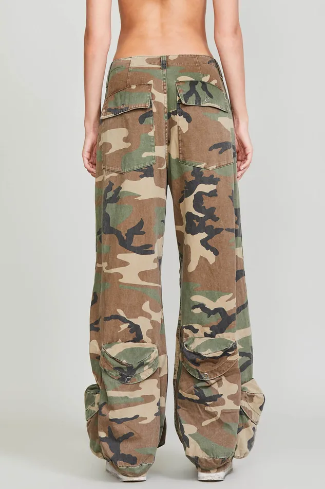 Women Pants and Shorts R13 MultiPocket Utility Pant 8211 Camo