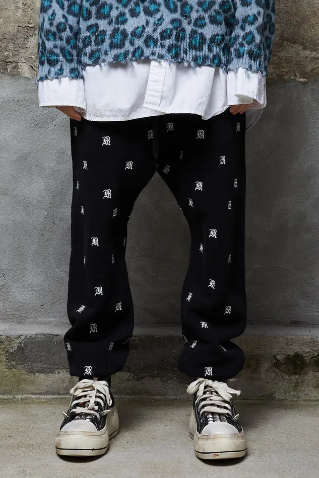 Women Pants and Shorts R13 R13 Allover Sweatpants 8211 Black