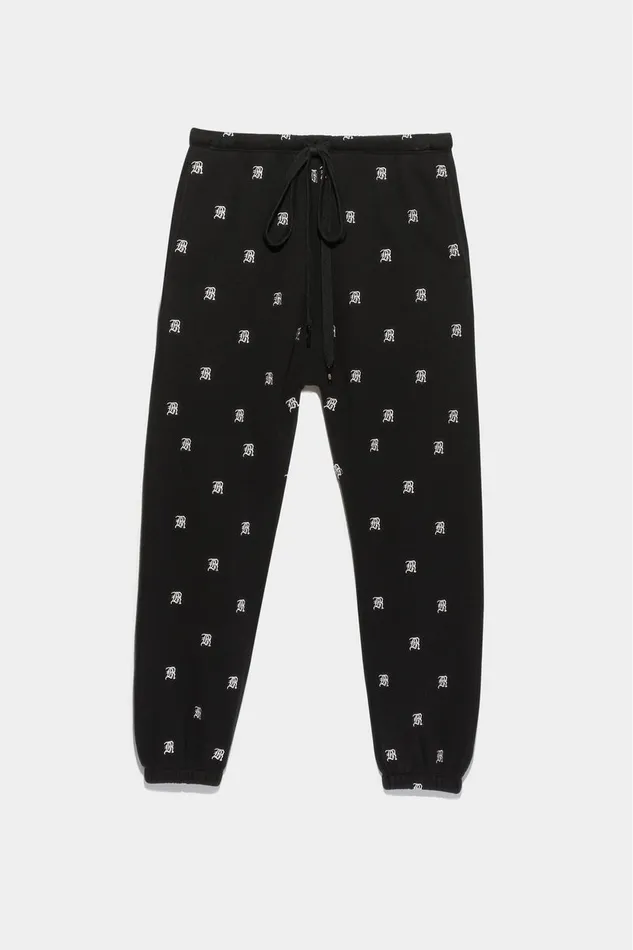 Women Pants and Shorts R13 R13 Allover Sweatpants 8211 Black