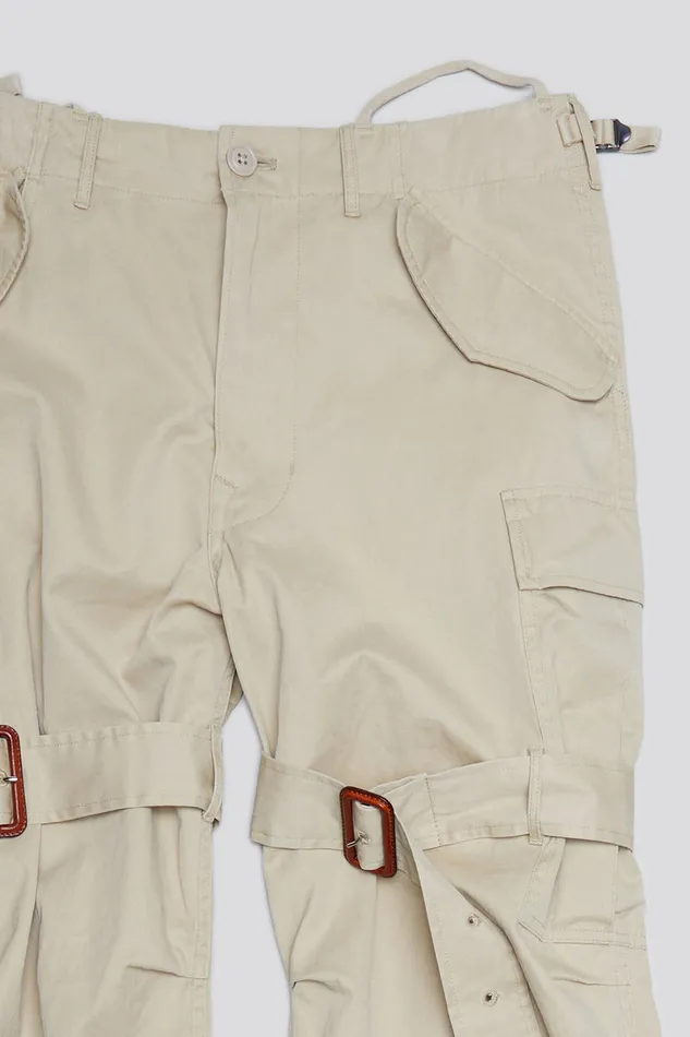 Women Pants and Shorts R13 Trench Cargo 8211 Light Khaki