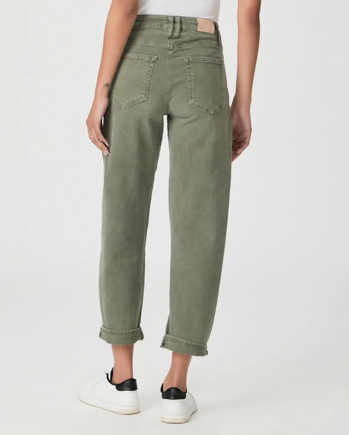 Women Pants PAIGE Alexis Cargo Barrel Leg Jean 8211 Vintage Ivy Green Women Pants PAIGE Alexis Cargo Barrel Leg Jean 8211 Vintage Ivy Green
