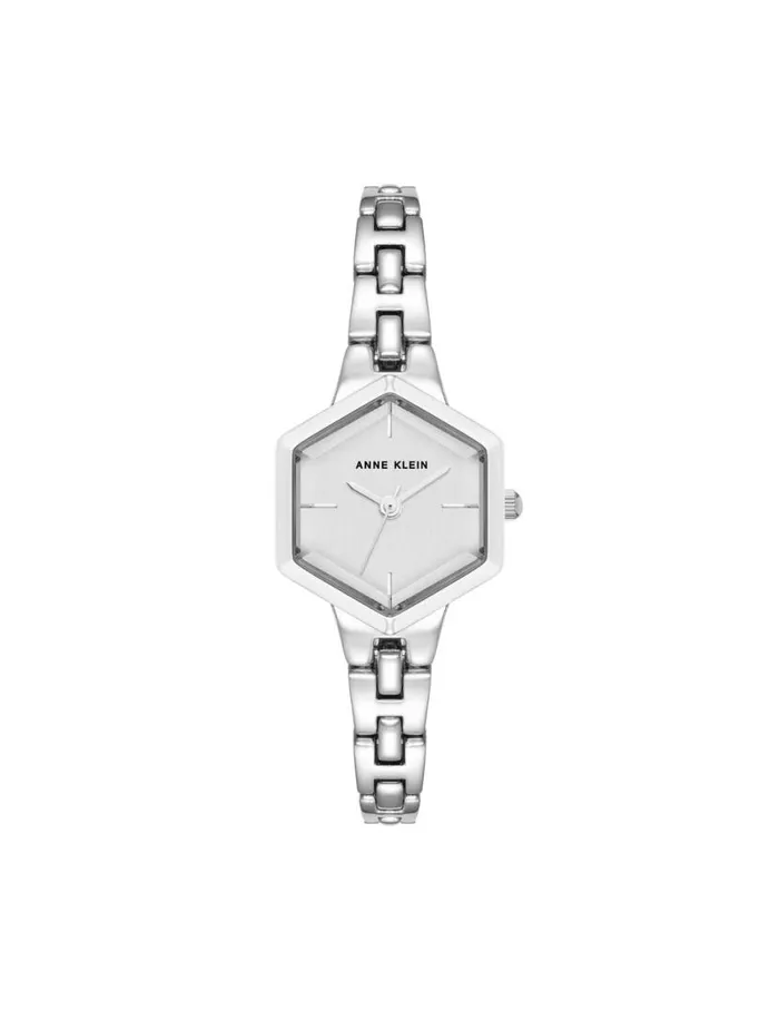Women Petite Hexagonal Bracelet Watch Goldtone Anne Klein Watches