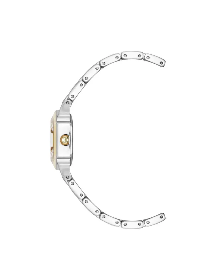 Women Petite Hexagonal Bracelet Watch Goldtone Anne Klein Watches