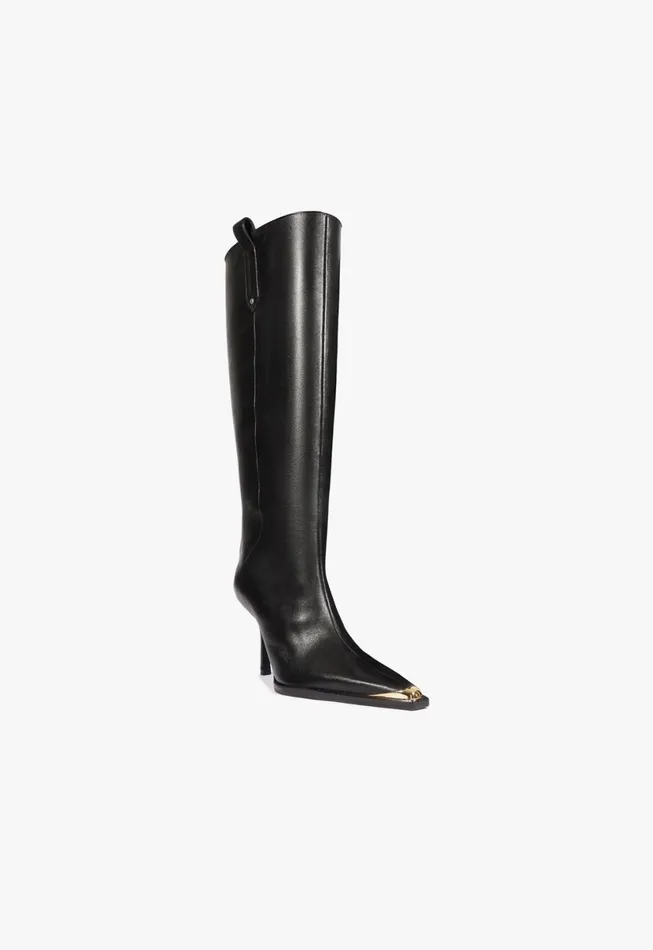 Women Raffaela Up Cap Toe Boot Black Schutz Shoes Boots