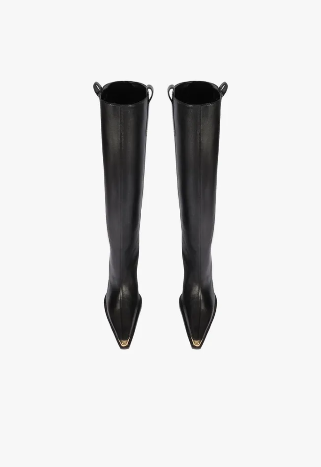 Women Raffaela Up Cap Toe Boot Black Schutz Shoes Boots