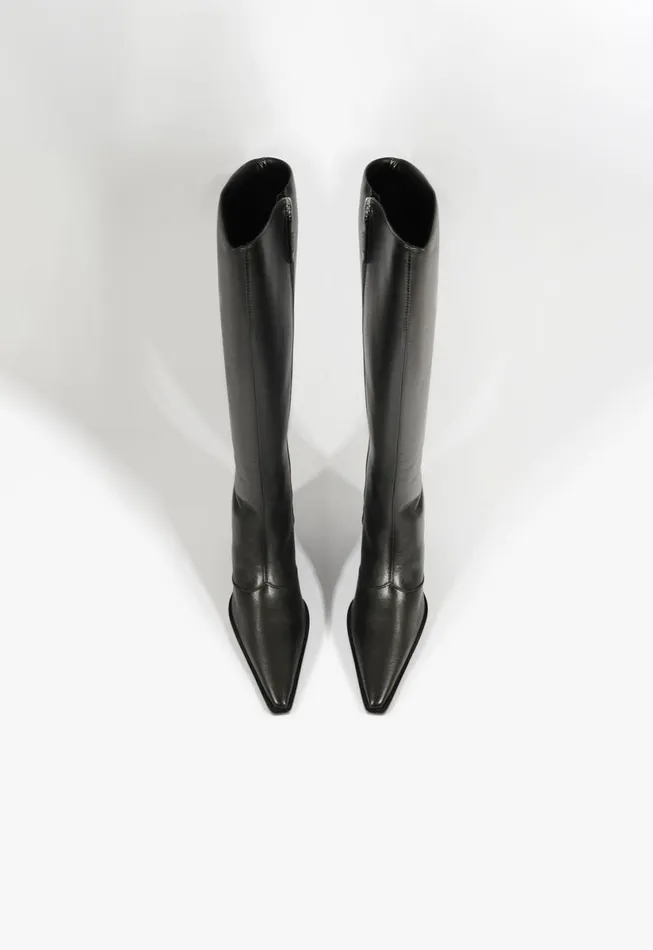 Women Raffaela Up Mid Boot Black Schutz Shoes Boots
