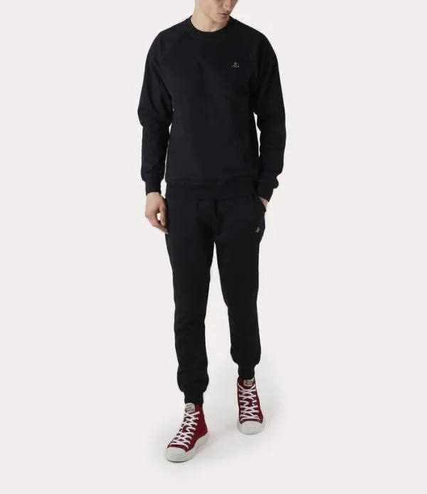 Women Raglan Sweatshirt Black Viviennewestwood Sweatshirts And TShirts