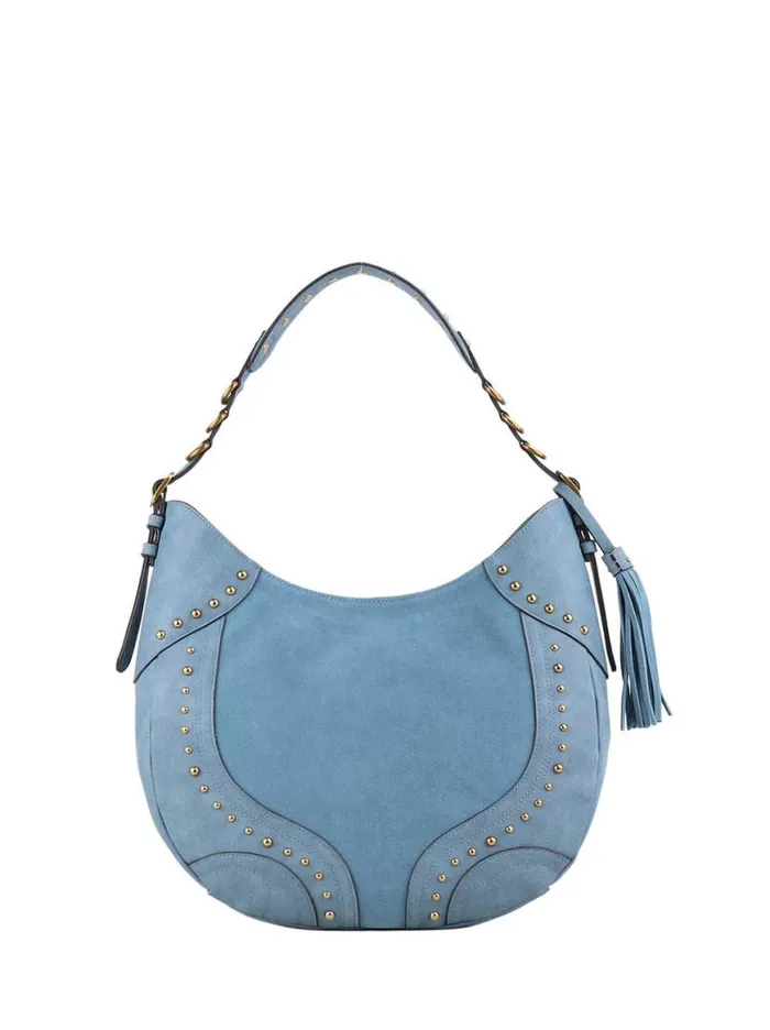 Women Raven Large Hobo In Faded Jeans Jessica Simpson Crossbody