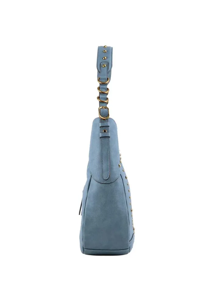 Women Raven Large Hobo In Faded Jeans Jessica Simpson Crossbody