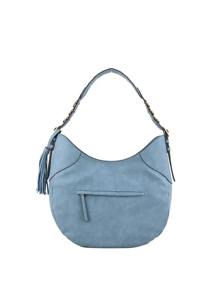 Women Raven Large Hobo In Faded Jeans Jessica Simpson Crossbody
