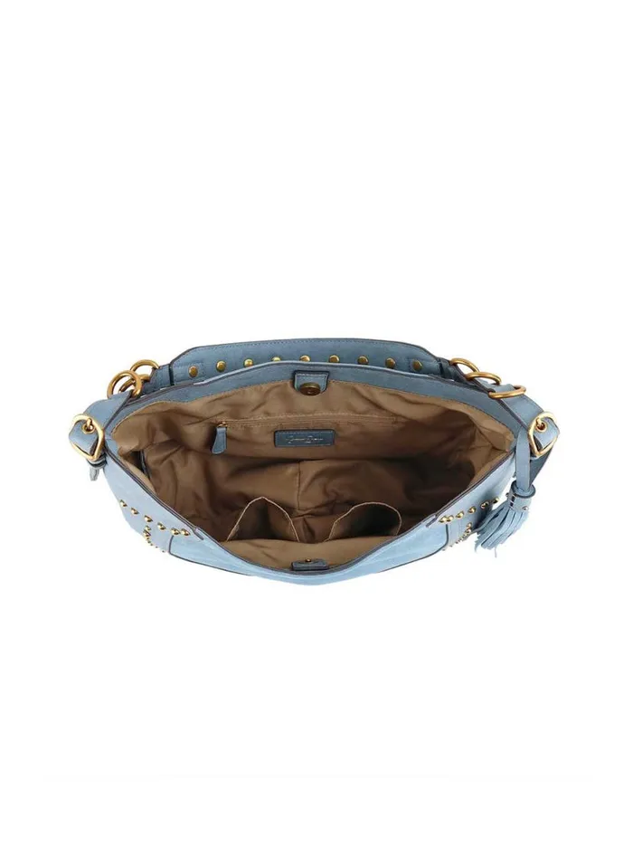 Women Raven Large Hobo In Faded Jeans Jessica Simpson Crossbody