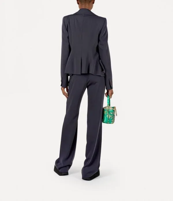 Women Ray Trousers Blue Viviennewestwood Trousers And Shorts