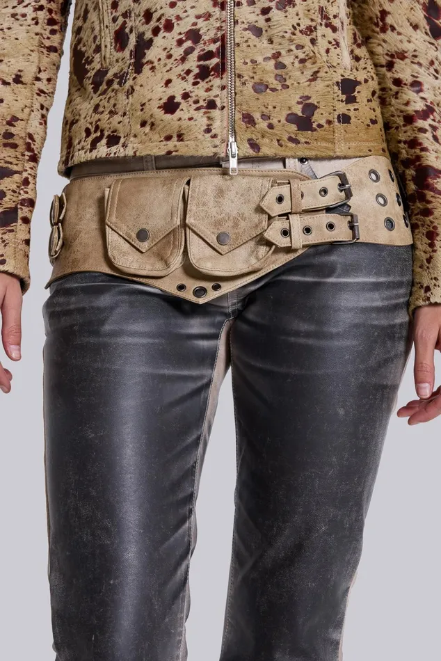 Women Real Cowhide Piston Jacket Jaded London Outerwear