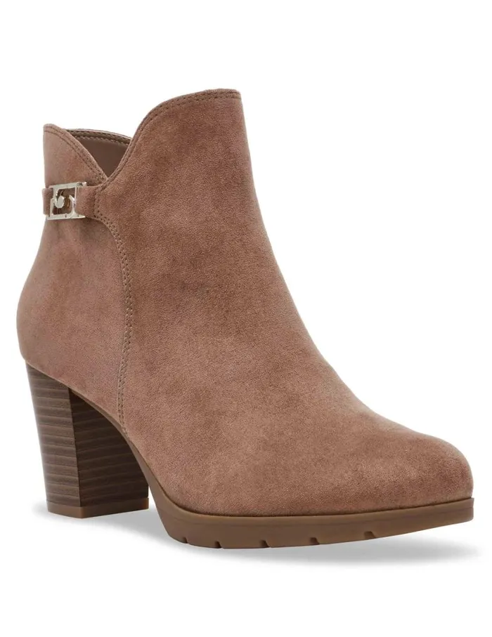 Women Regency Bootie Truffle Anne Klein Boots