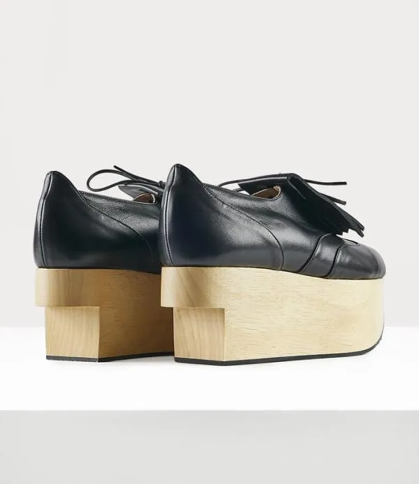 Women Rocking Horse Golf Black Viviennewestwood Platforms Women Rocking Horse Golf Black Viviennewestwood Platforms