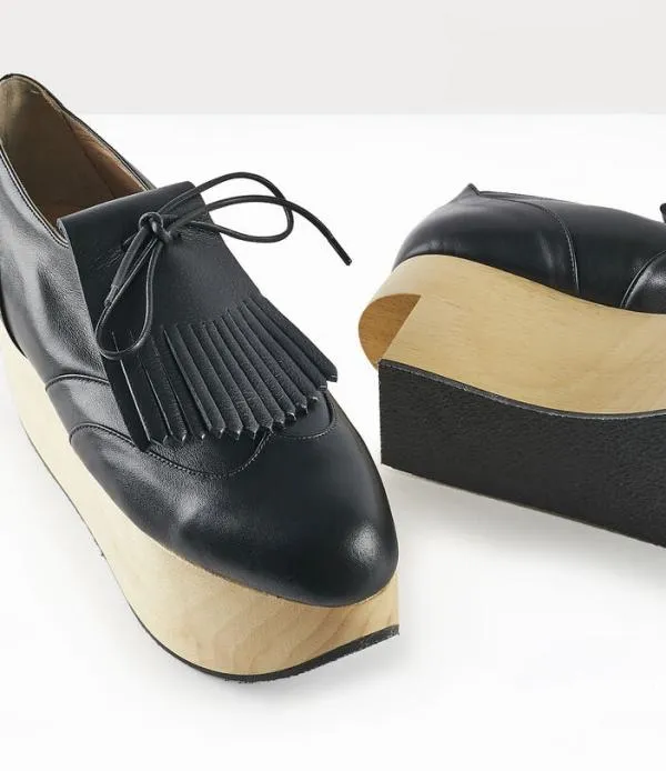 Women Rocking Horse Golf Black Viviennewestwood Platforms Women Rocking Horse Golf Black Viviennewestwood Platforms