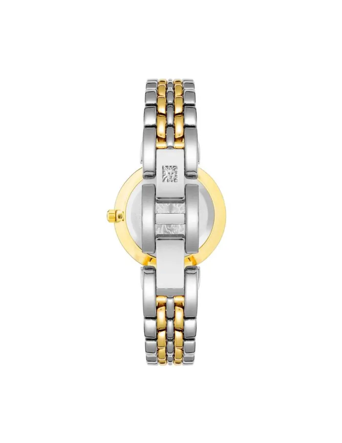 Women Roman Numeral Dial Watch Greengoldtone Anne Klein Watches