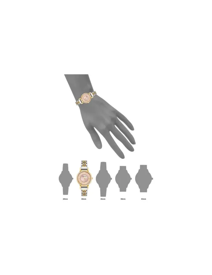 Women Roman Numeral Dial Watch Greengoldtone Anne Klein Watches
