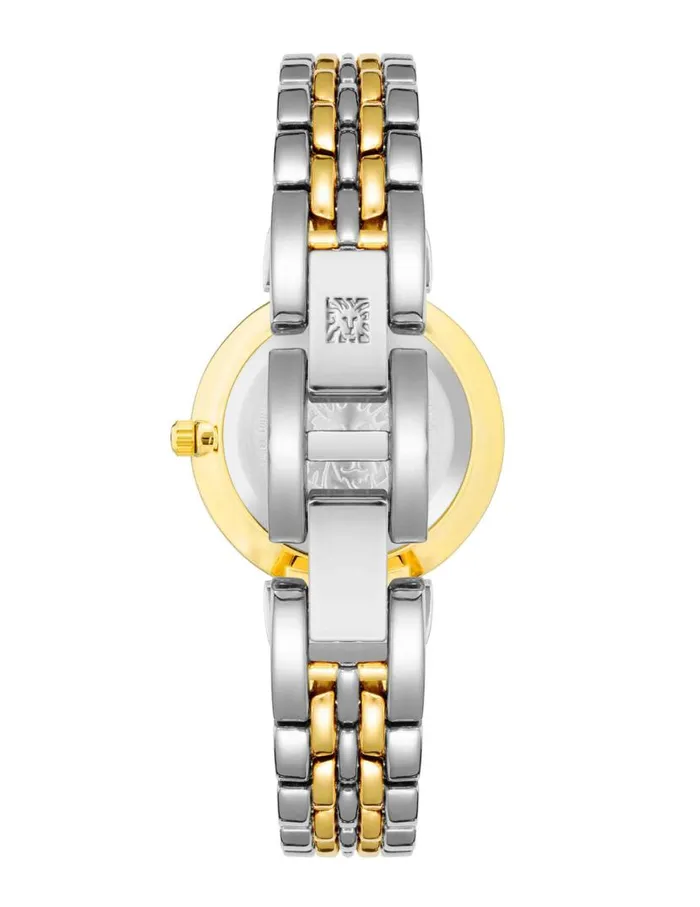 Women Roman Numeral Dial Watch Greengoldtone Anne Klein Watches