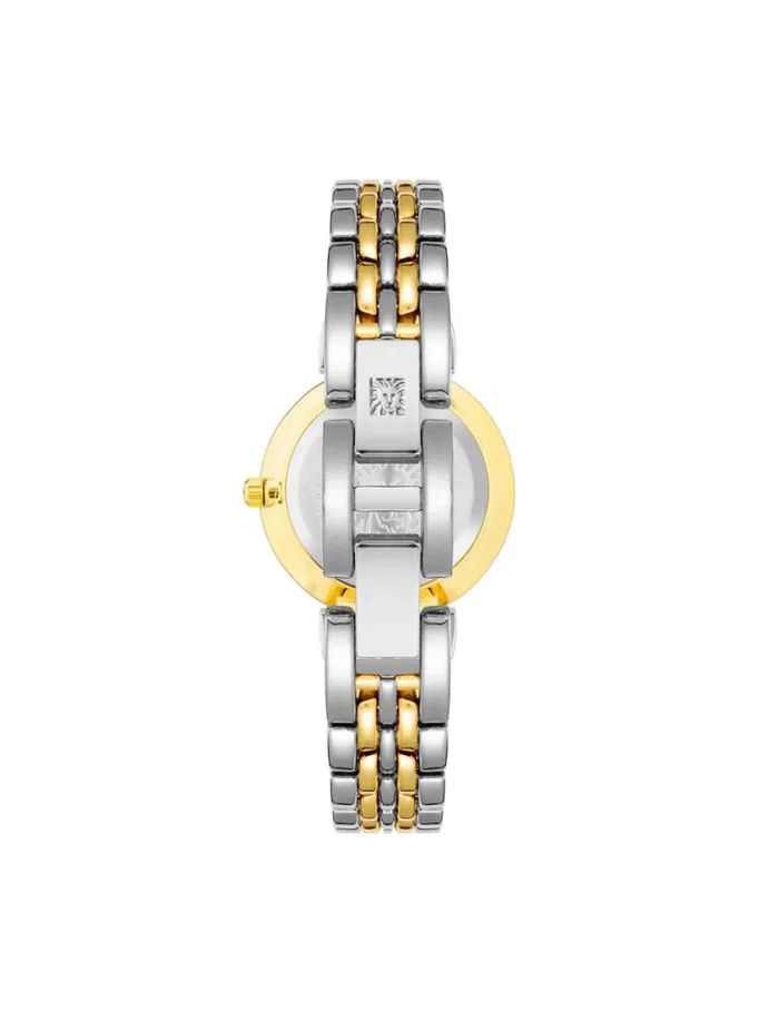 Women Roman Numeral Dial Watch Greengoldtone Anne Klein Watches