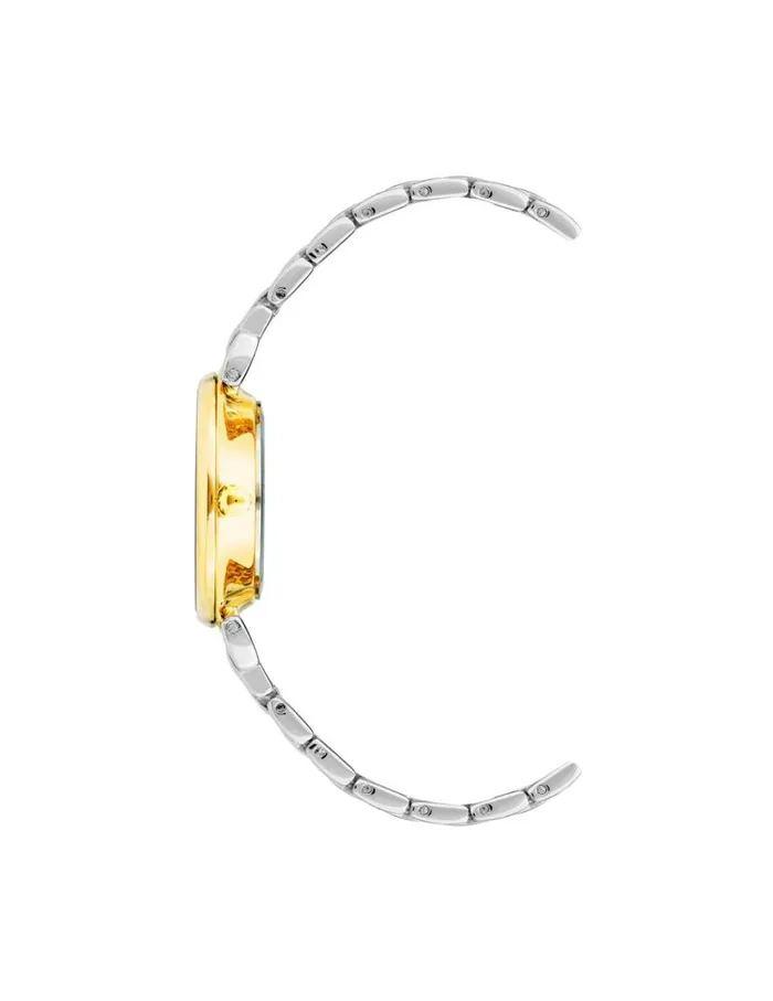 Women Roman Numeral Dial Watch Greengoldtone Anne Klein Watches