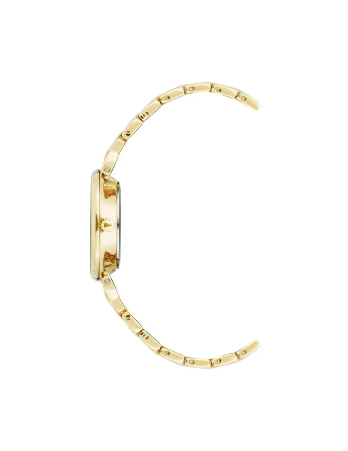 Women Roman Numeral Dial Watch Greengoldtone Anne Klein Watches