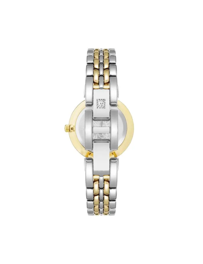 Women Roman Numeral Dial Watch Greengoldtone Anne Klein Watches