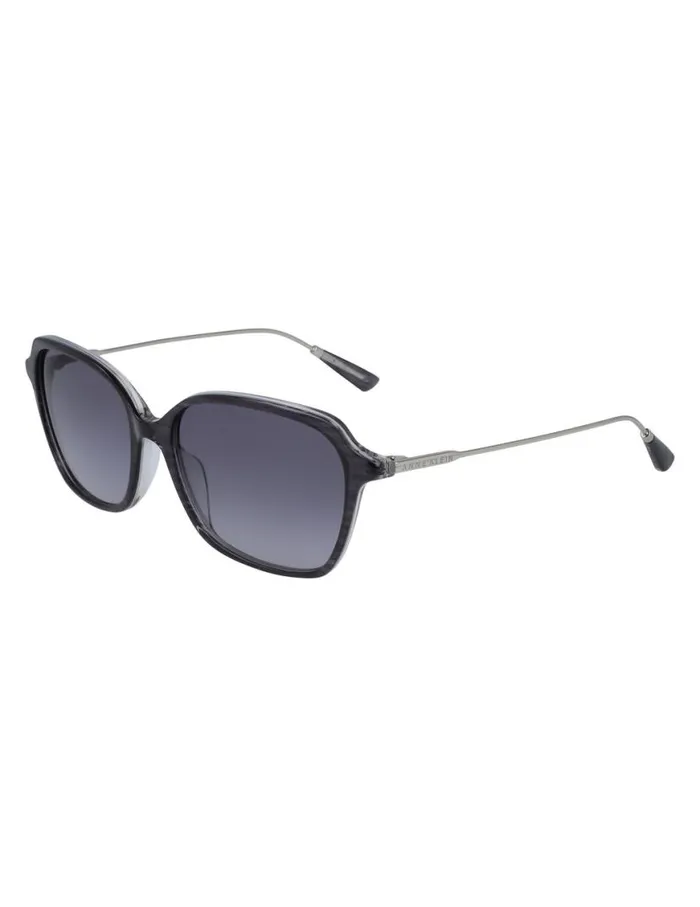 Women Rounded Square Sunglasses Mocha Anne Klein Sunglasses