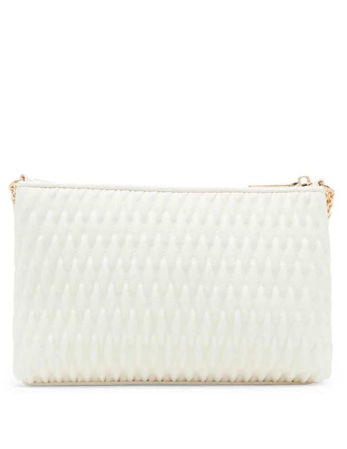 Women Ruched Crossbody With Chain Swag Elemental Blue Anne Klein Crossbody Bags