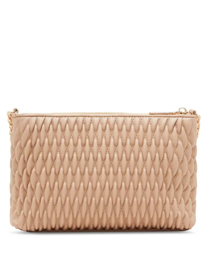 Women Ruched Crossbody With Chain Swag Elemental Blue Anne Klein Crossbody Bags