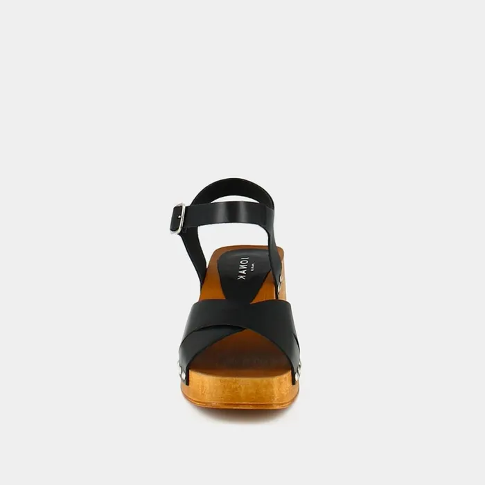 Women Sandals Jonak CrossStrap Studded Sandals