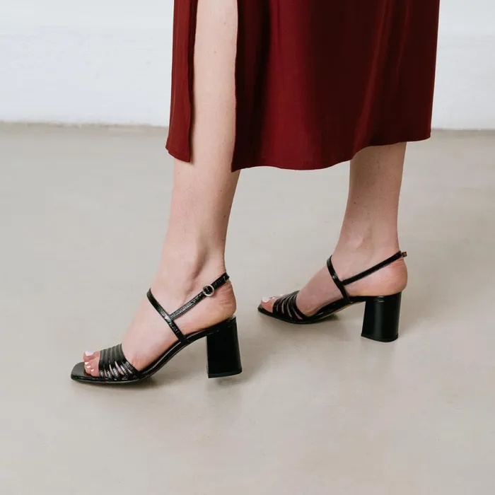 Women Sandals Jonak Square Toe Sandals With Straps