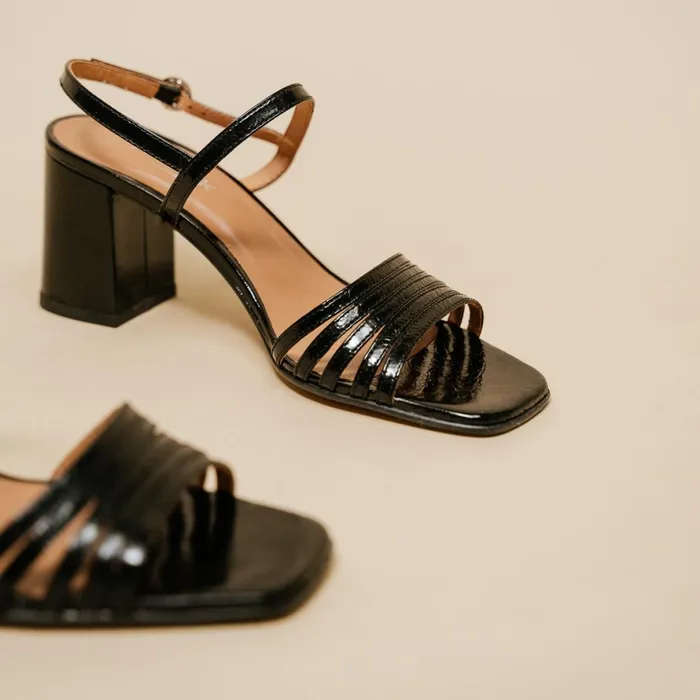 Women Sandals Jonak Square Toe Sandals With Straps