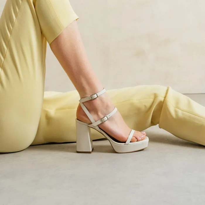 Women Sandals Jonak Strap And Platform Sandals