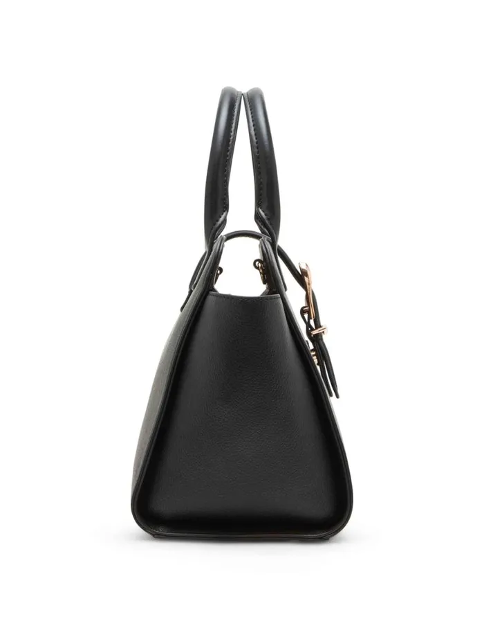 Women Sculpted Buckle Satchel and Detachable Strap Timeless Taupe Anne Klein Crossbody Bags